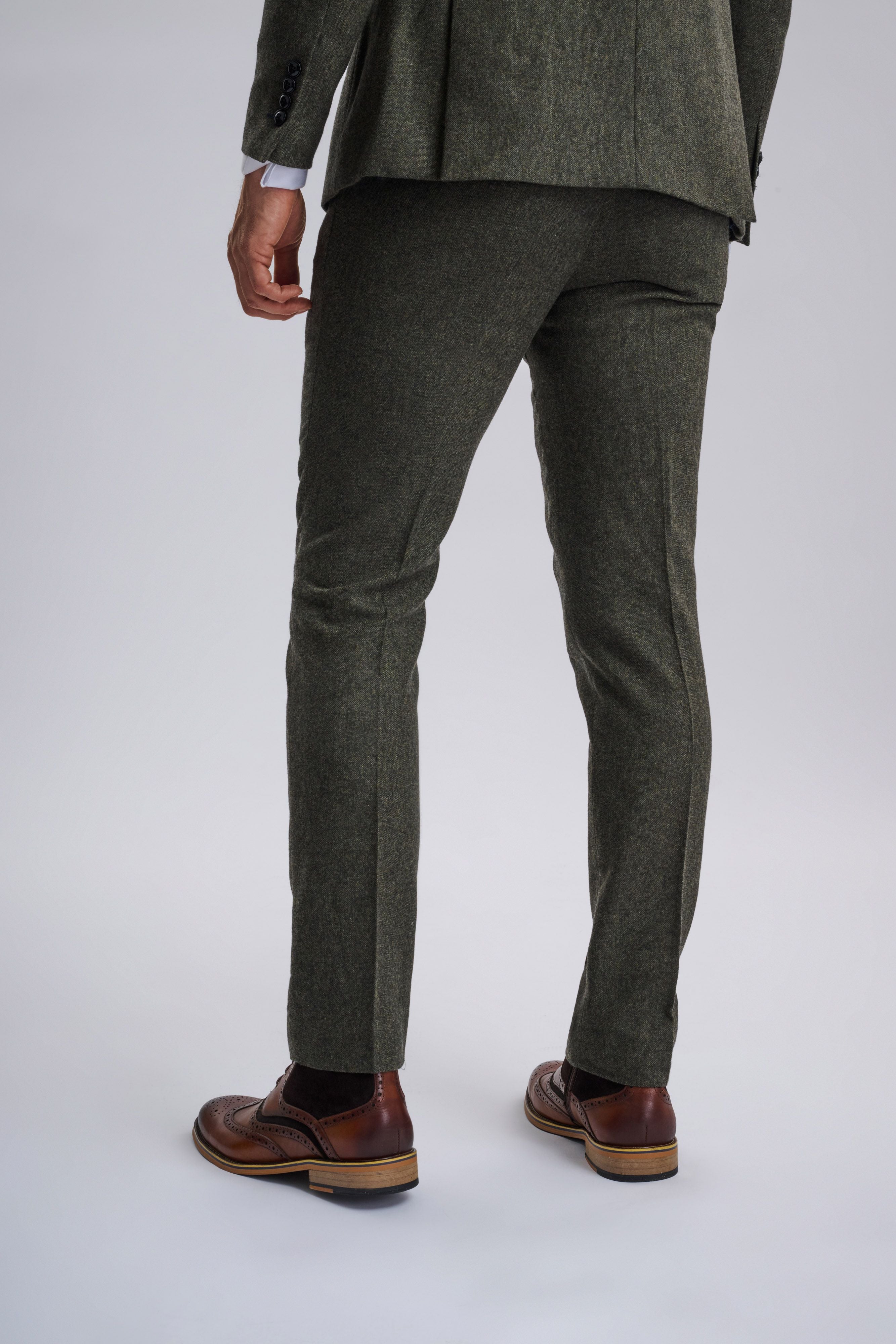 Oscar Green Tweed Three Piece Suit