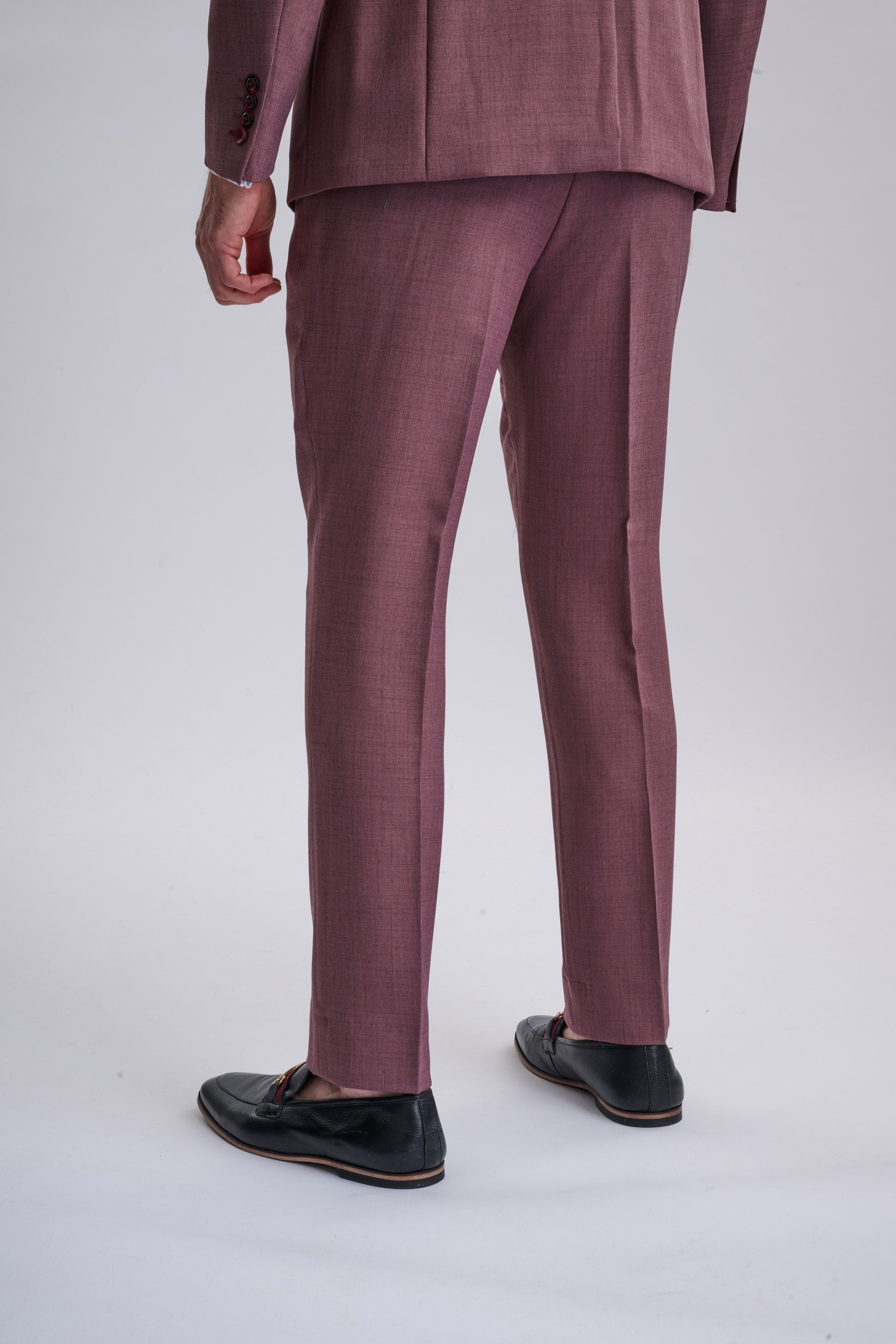 Monty - Mauve Three Piece Suit