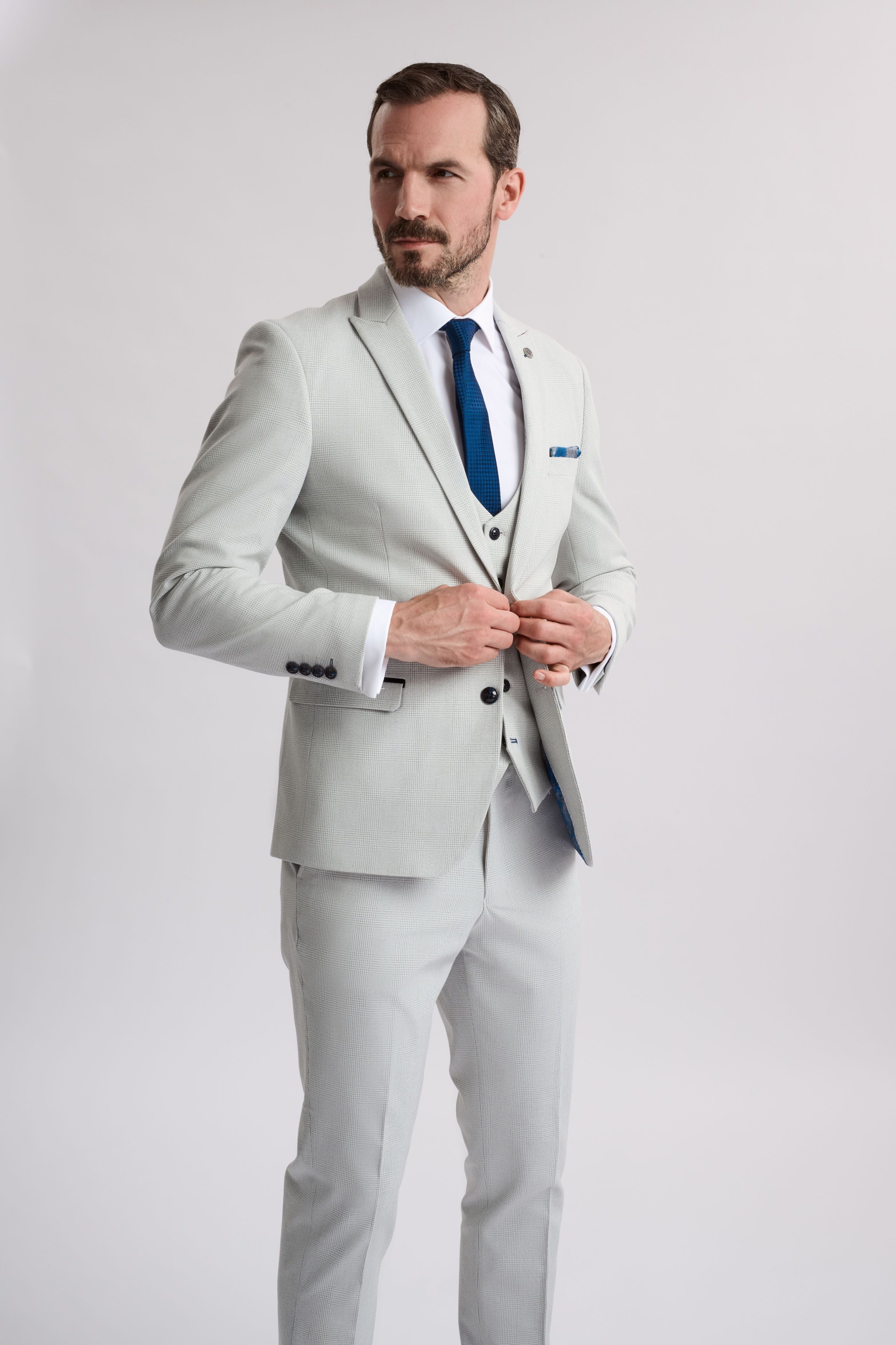 Bromley Stone 3 Piece Suit