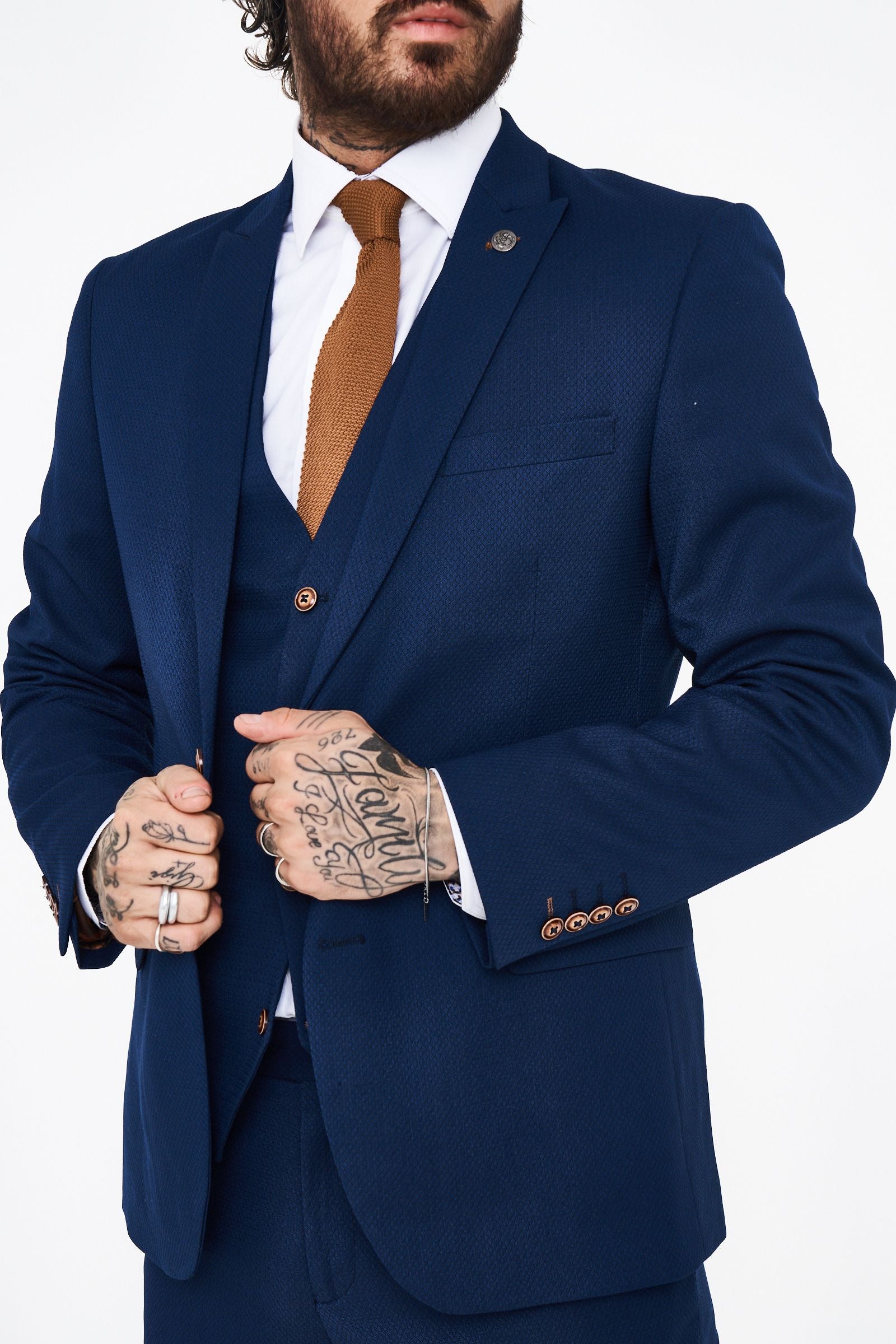 Marc Darcy Max Royal Three Piece Suit