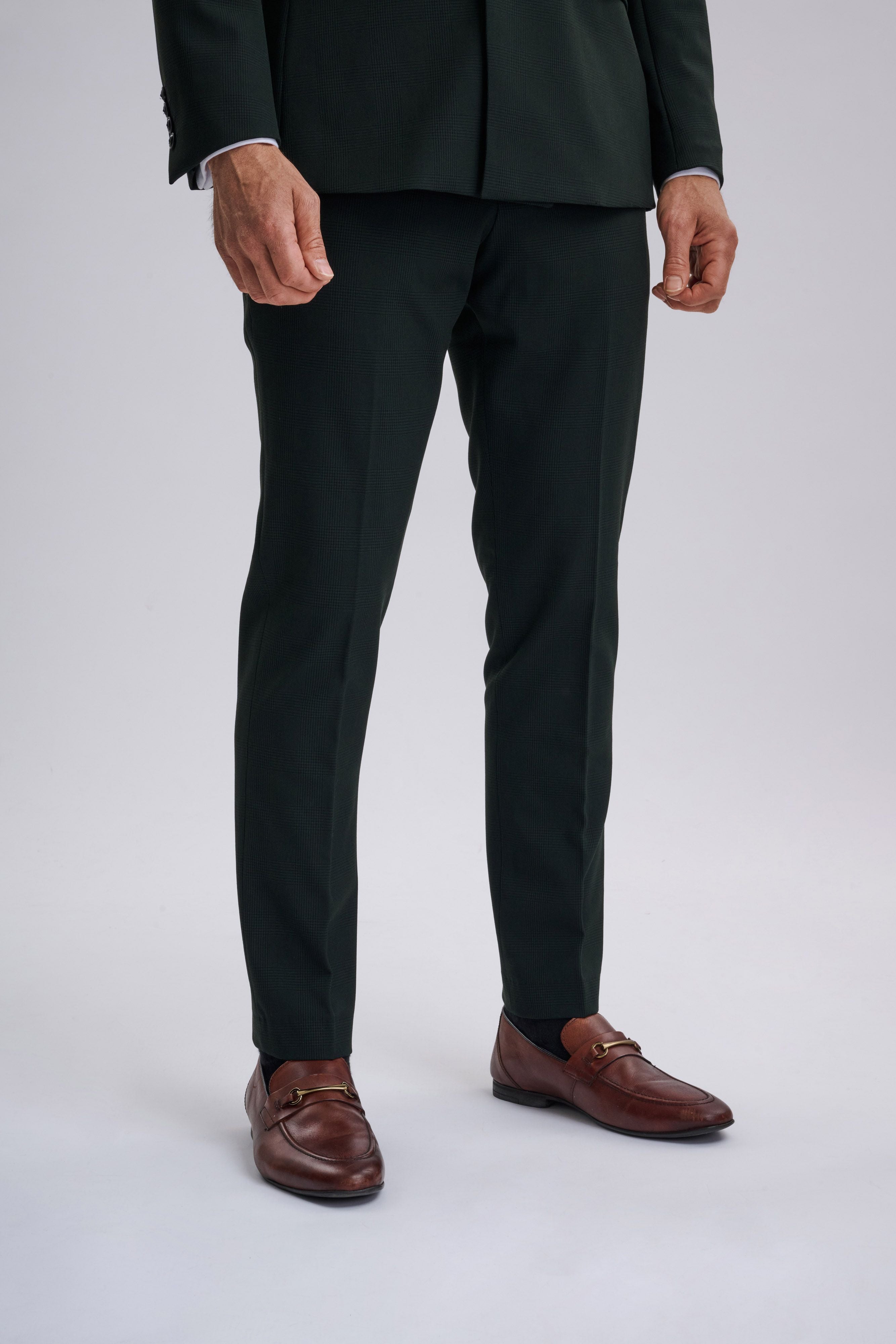 Bromley Olive Green Double Breasted Suit