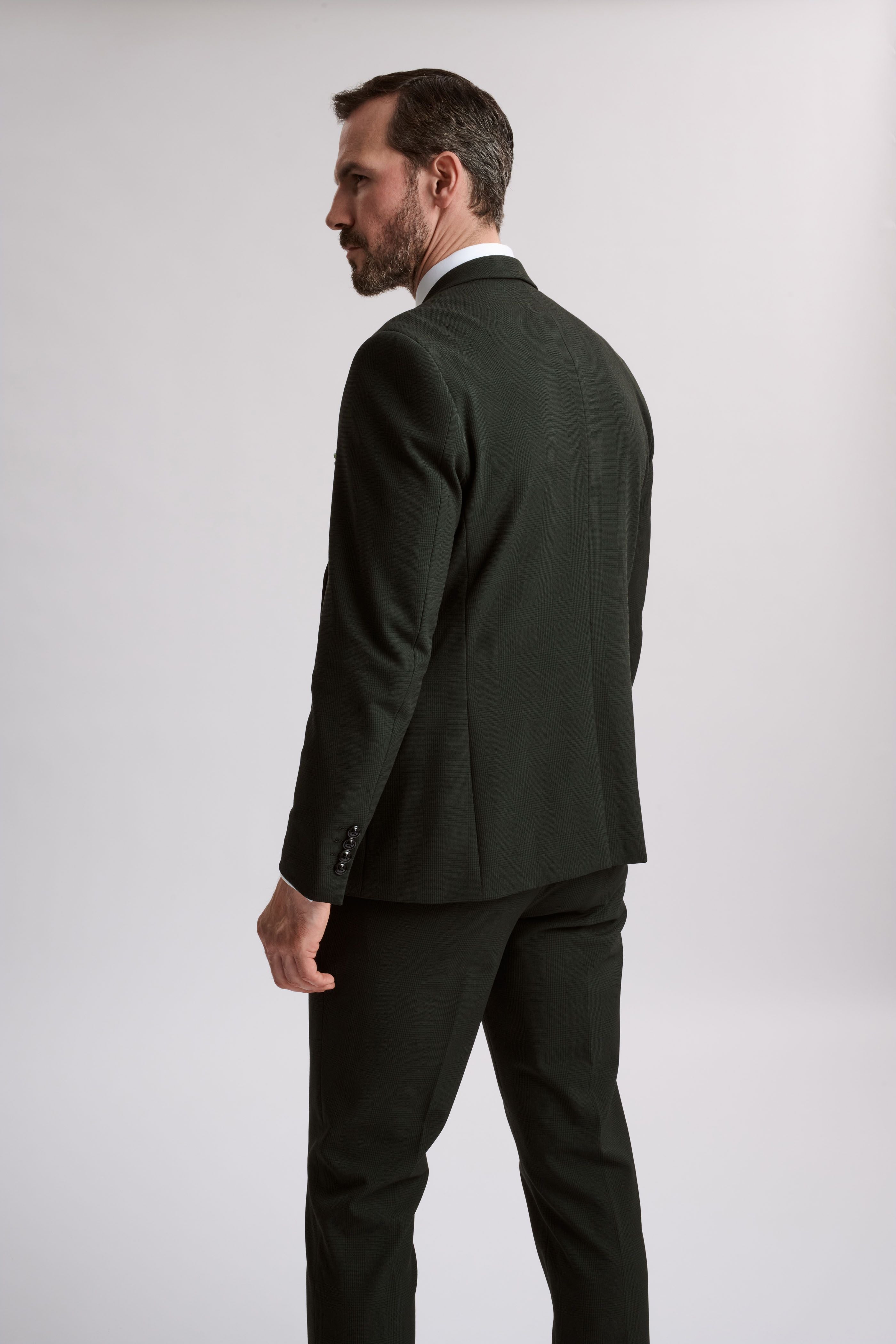 Bromley Olive 3 Piece Suit