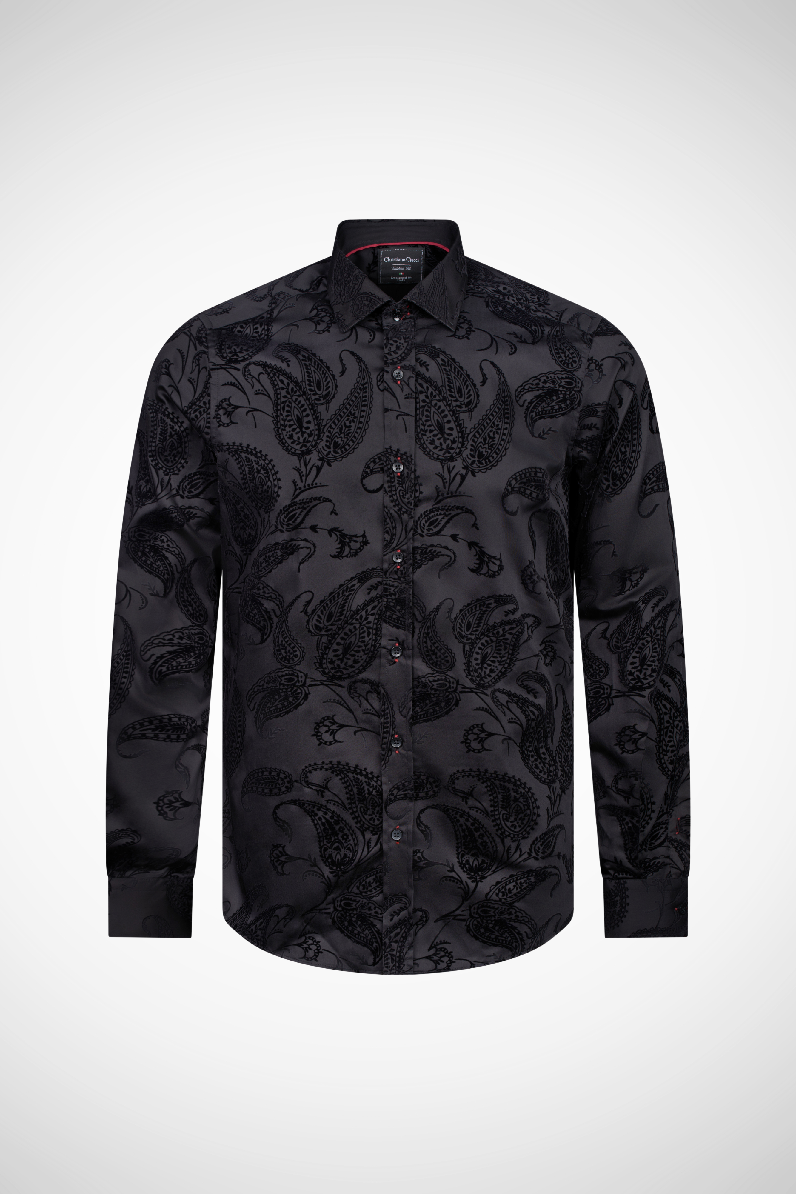 Elvis Flock Shirt Black