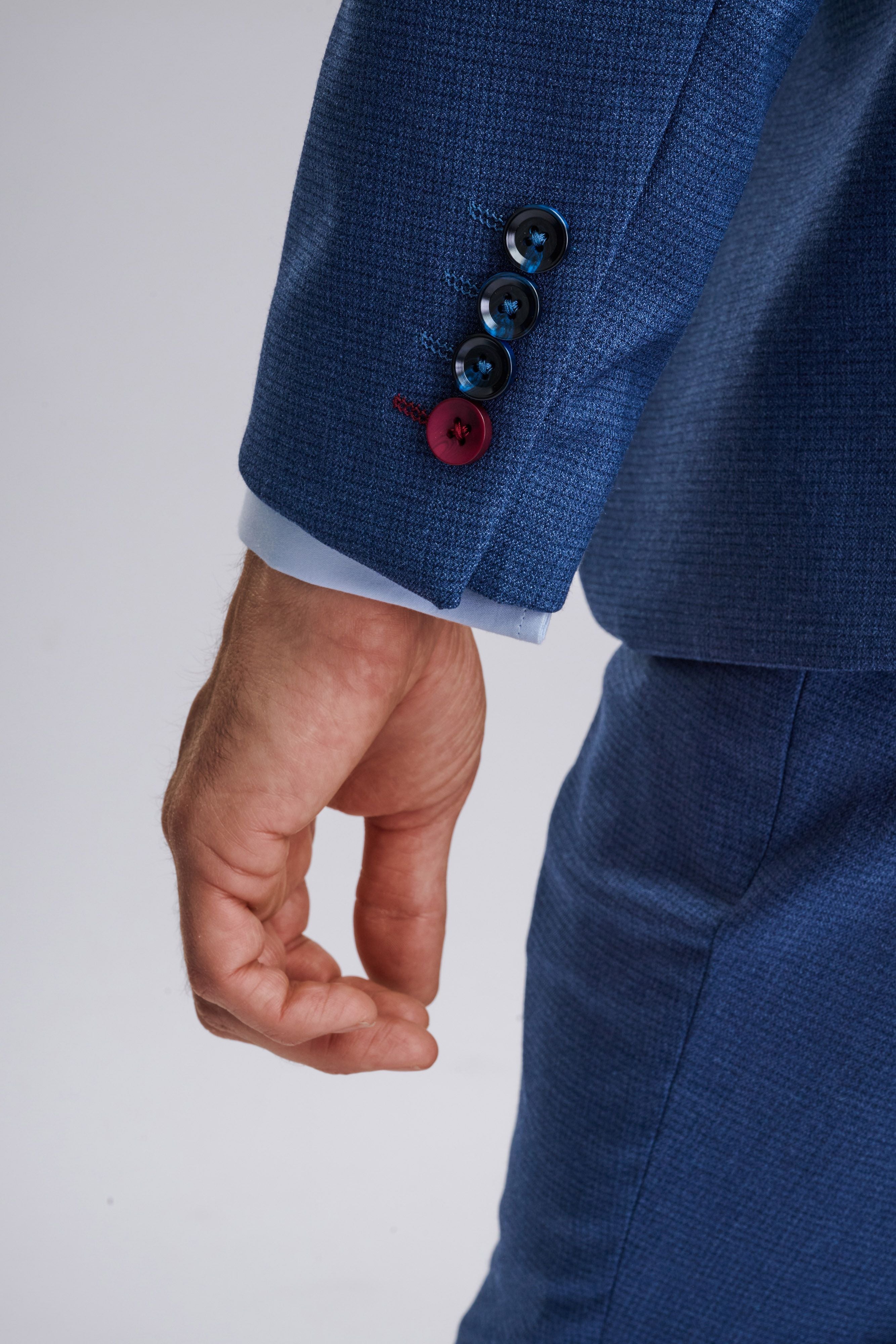 Ashley Navy Blue Three-Piece Suit