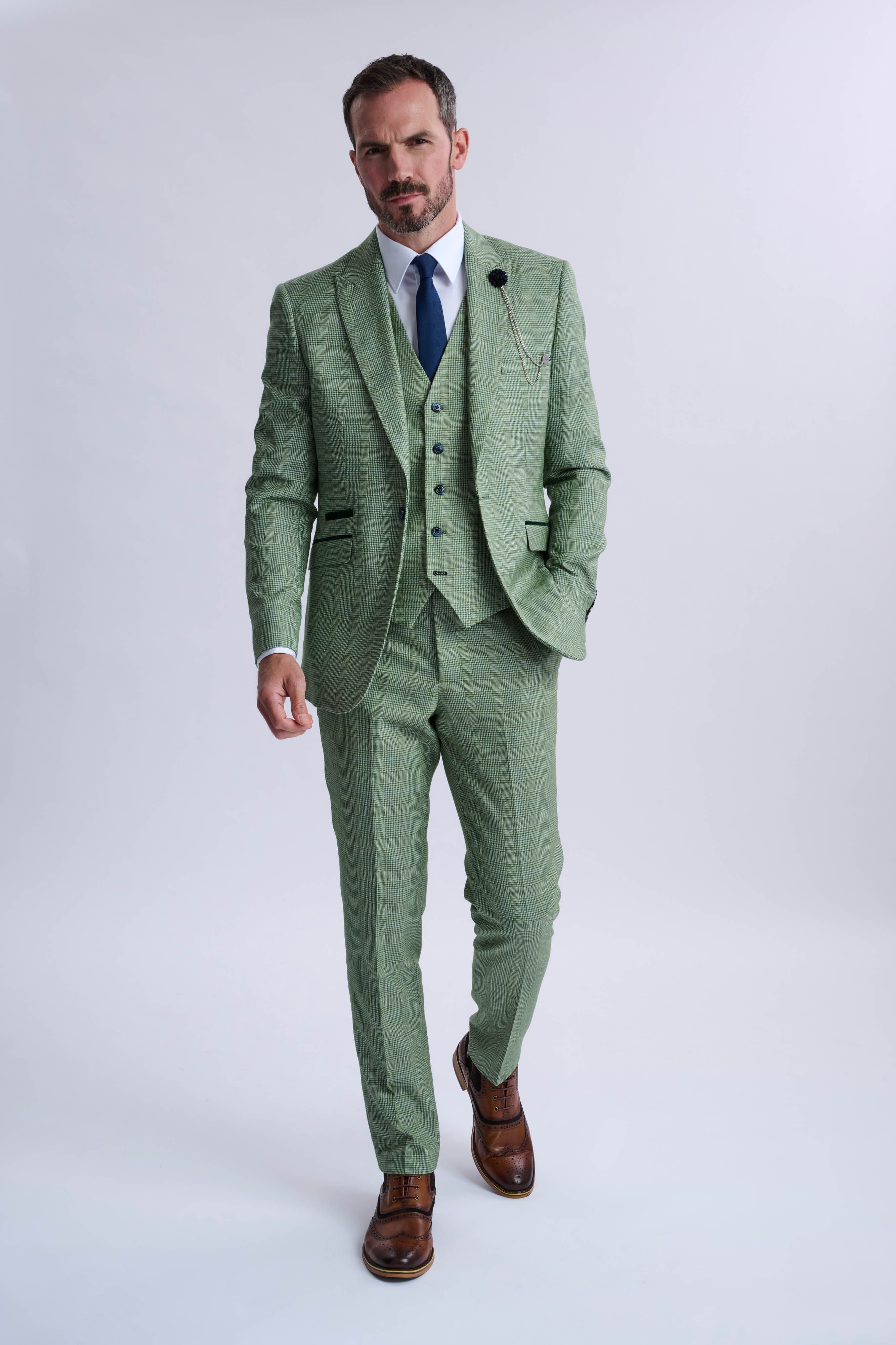 Caridi Sage Three Piece Suit