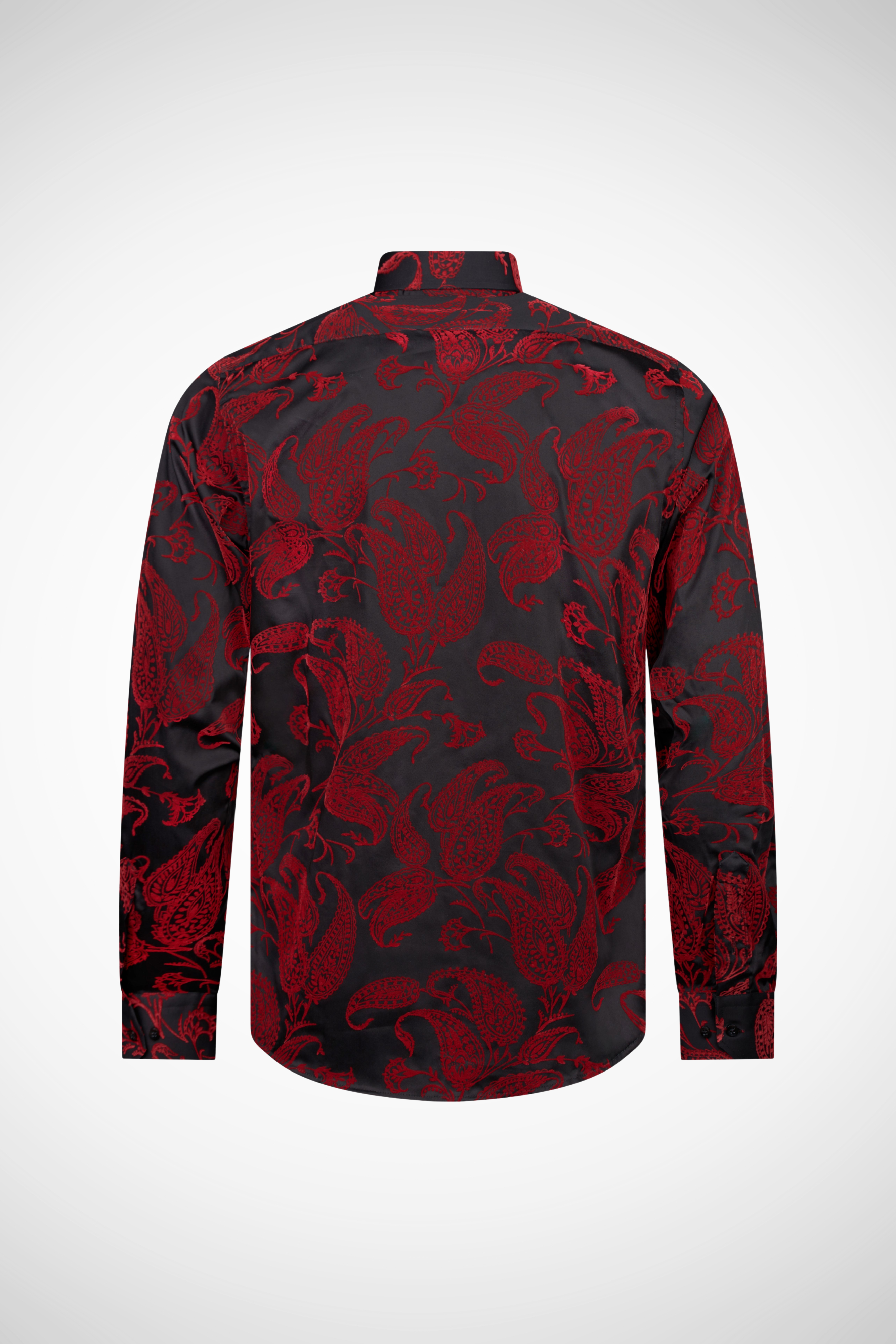 Elvis Flock Shirt Red
