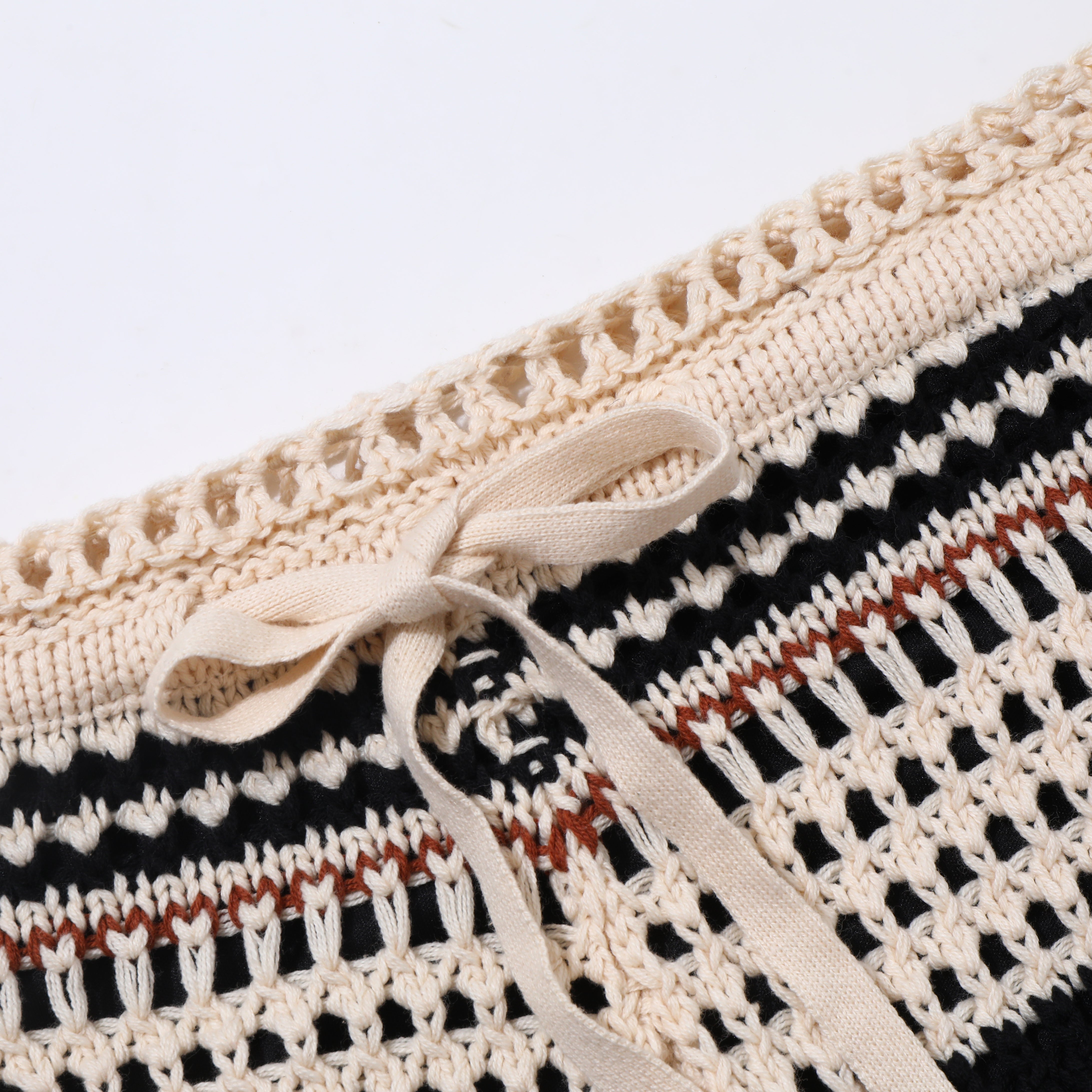 【24-hour shipping out】Men's Holiday Braided Beach Shorts MTA2138C6P