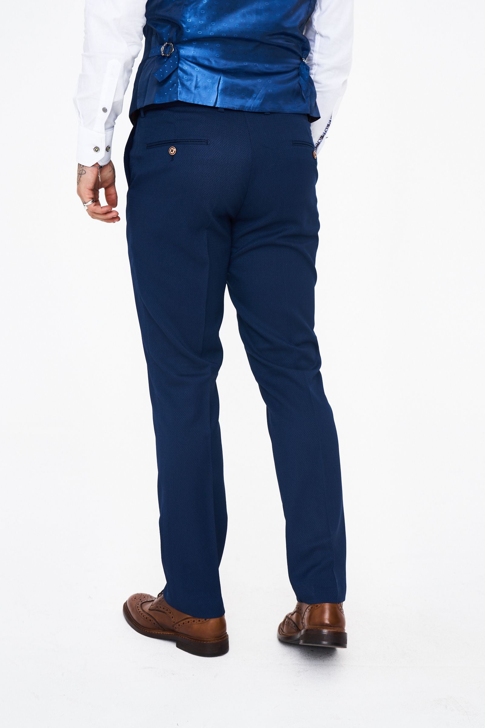 Marc Darcy Max Royal Three Piece Suit