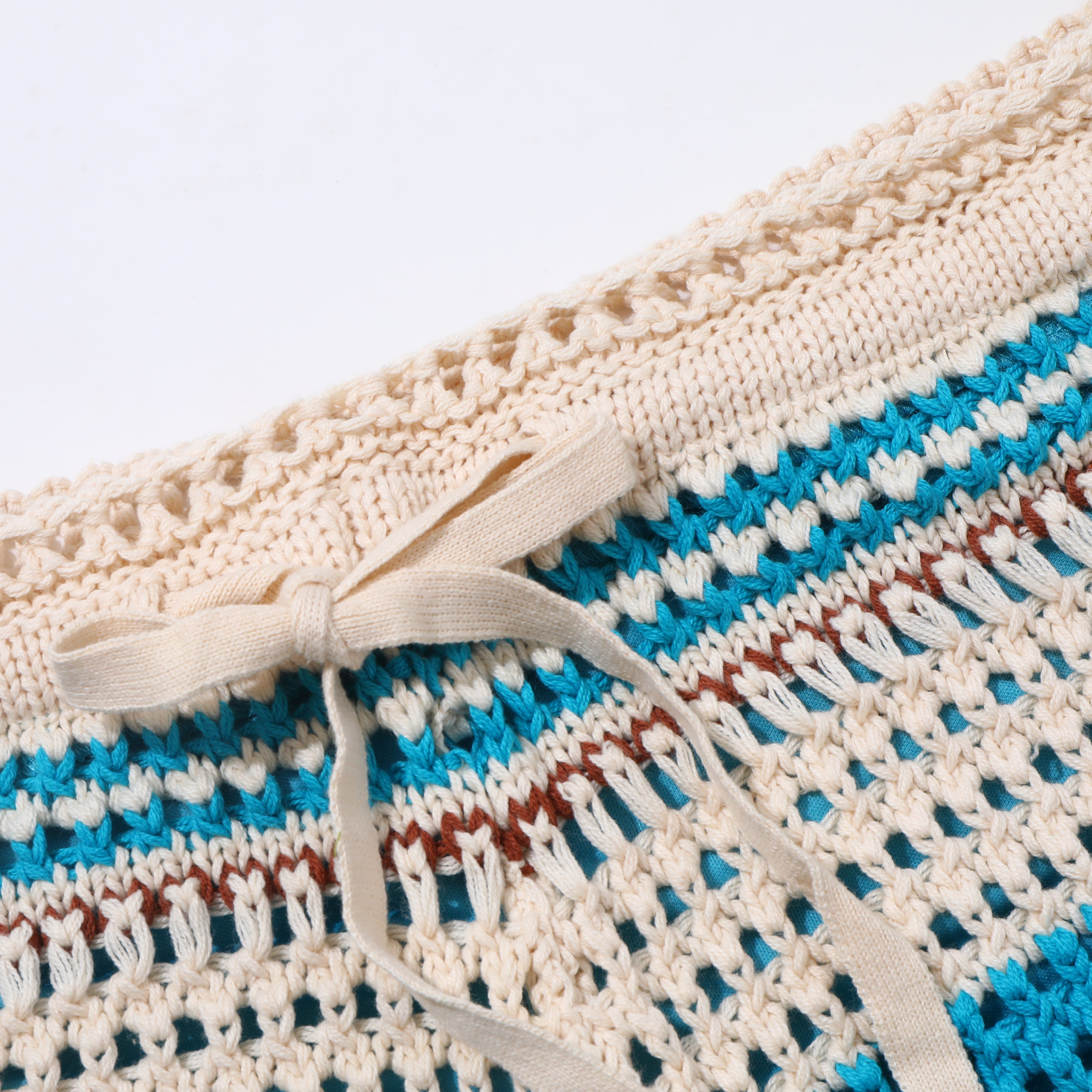 【24-hour shipping out】Men's Holiday Braided Beach Shorts MTA2138C6P