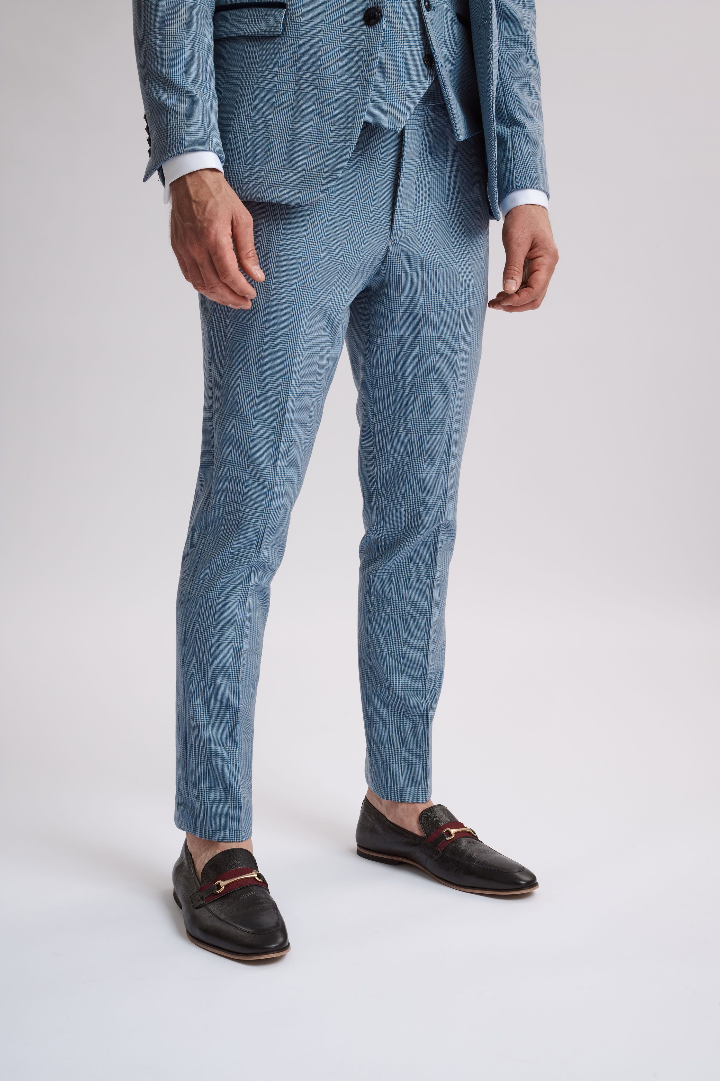 Bromley Sky 3 Piece Suit