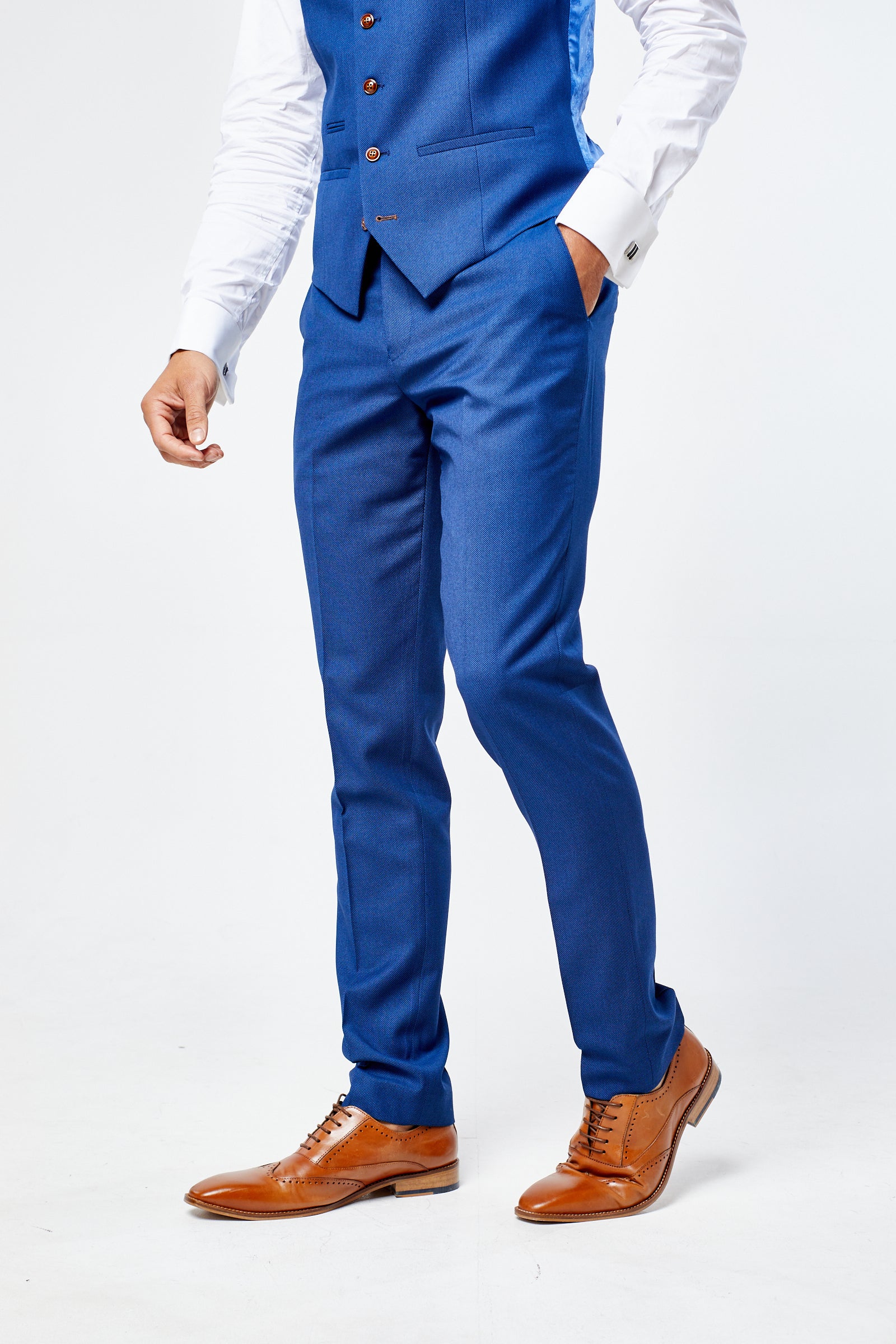 Mayfair Blue Three Piece Suit