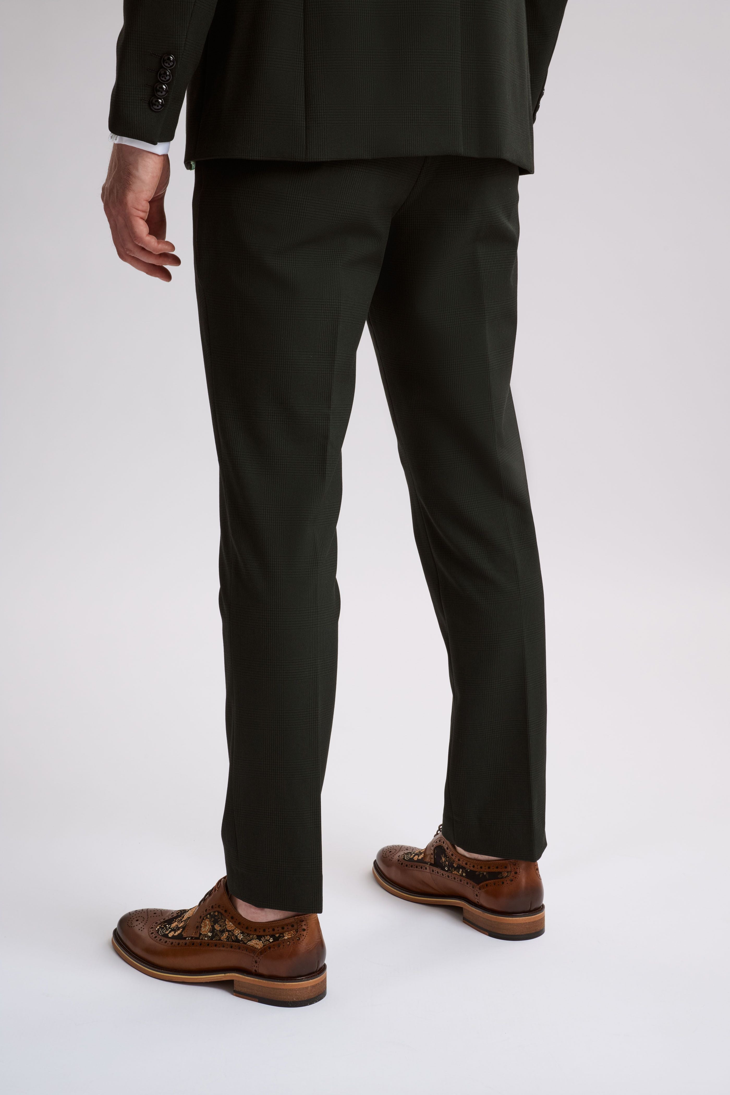 Bromley Olive 3 Piece Suit