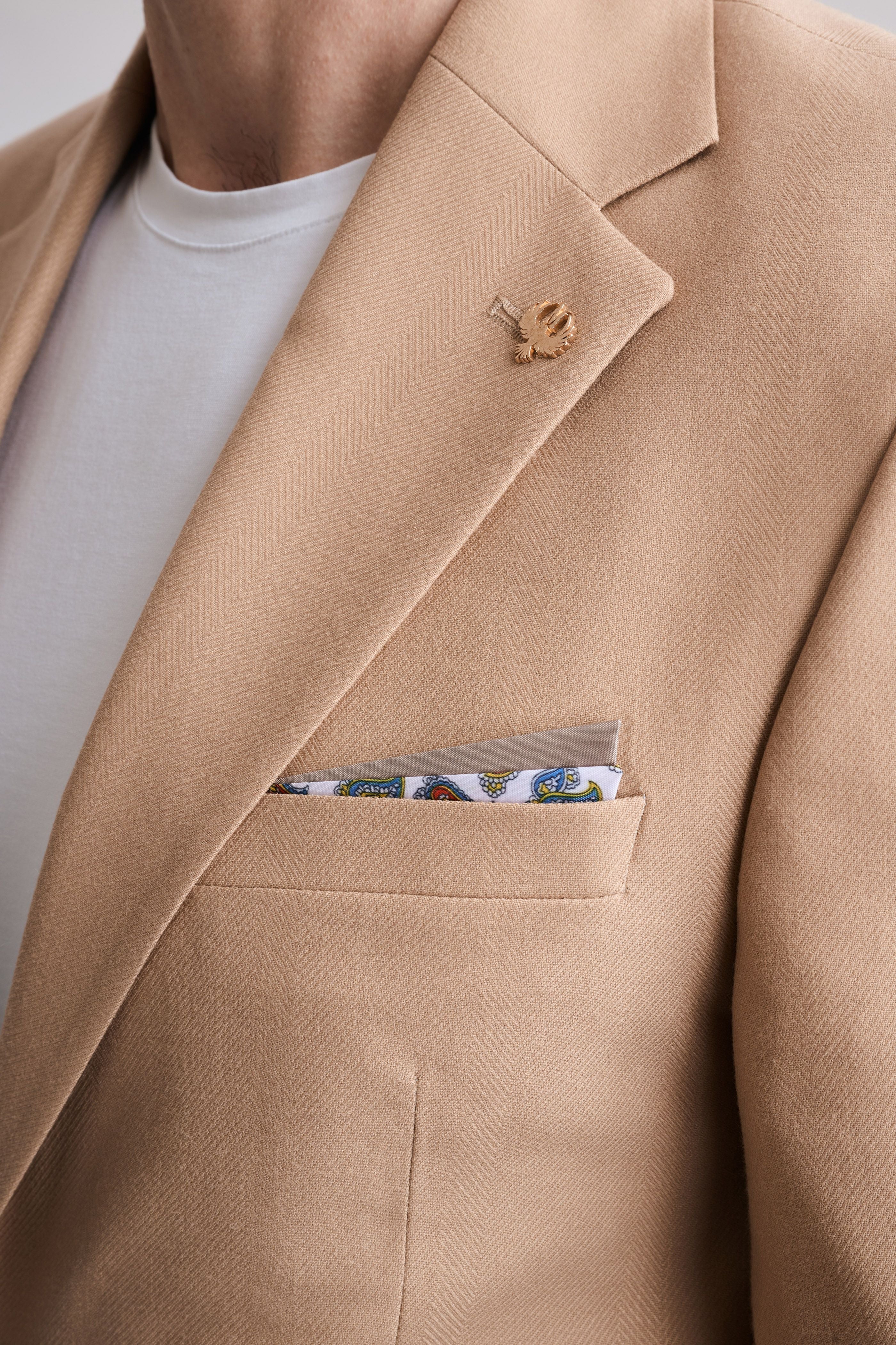 Dario Camel Two Piece Suit