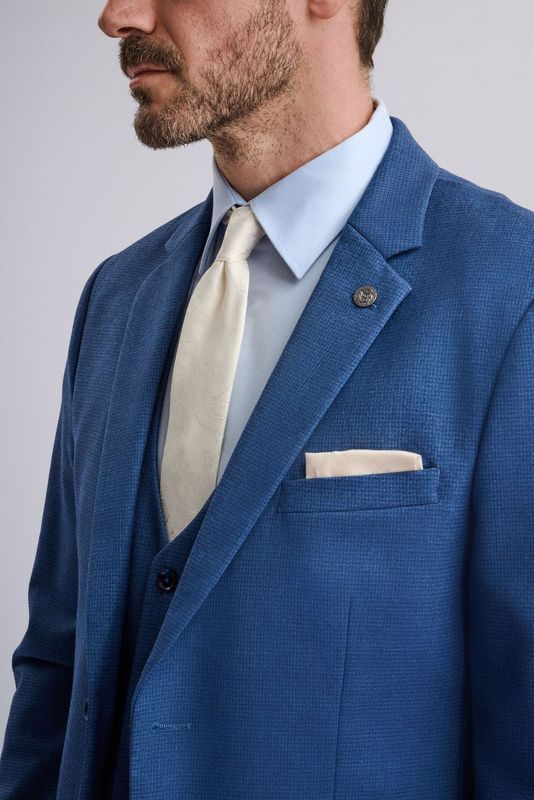 Ashley Navy Blue Three-Piece Suit