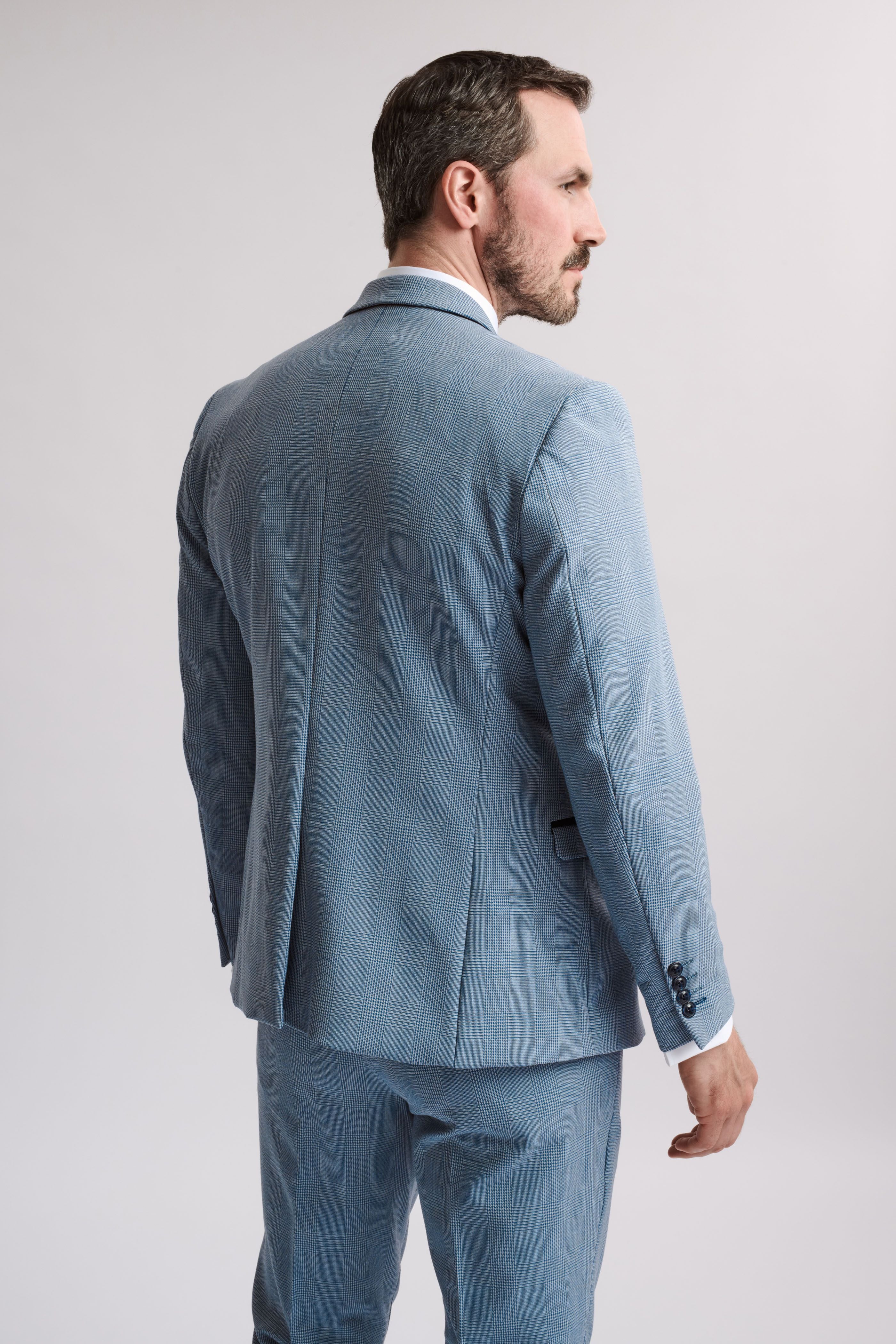 Bromley Sky 3 Piece Suit