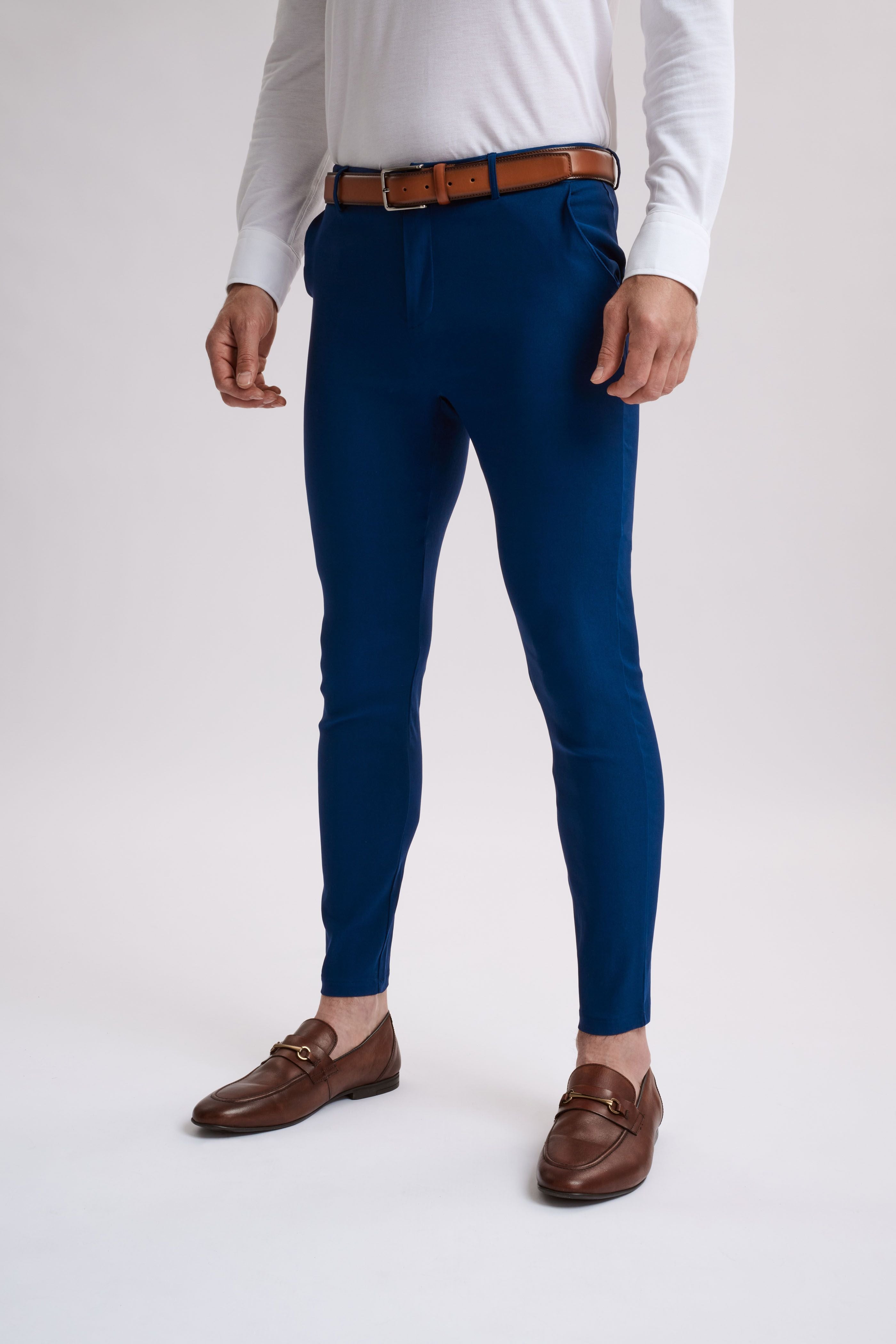 Monaco Chinos Navy Blue