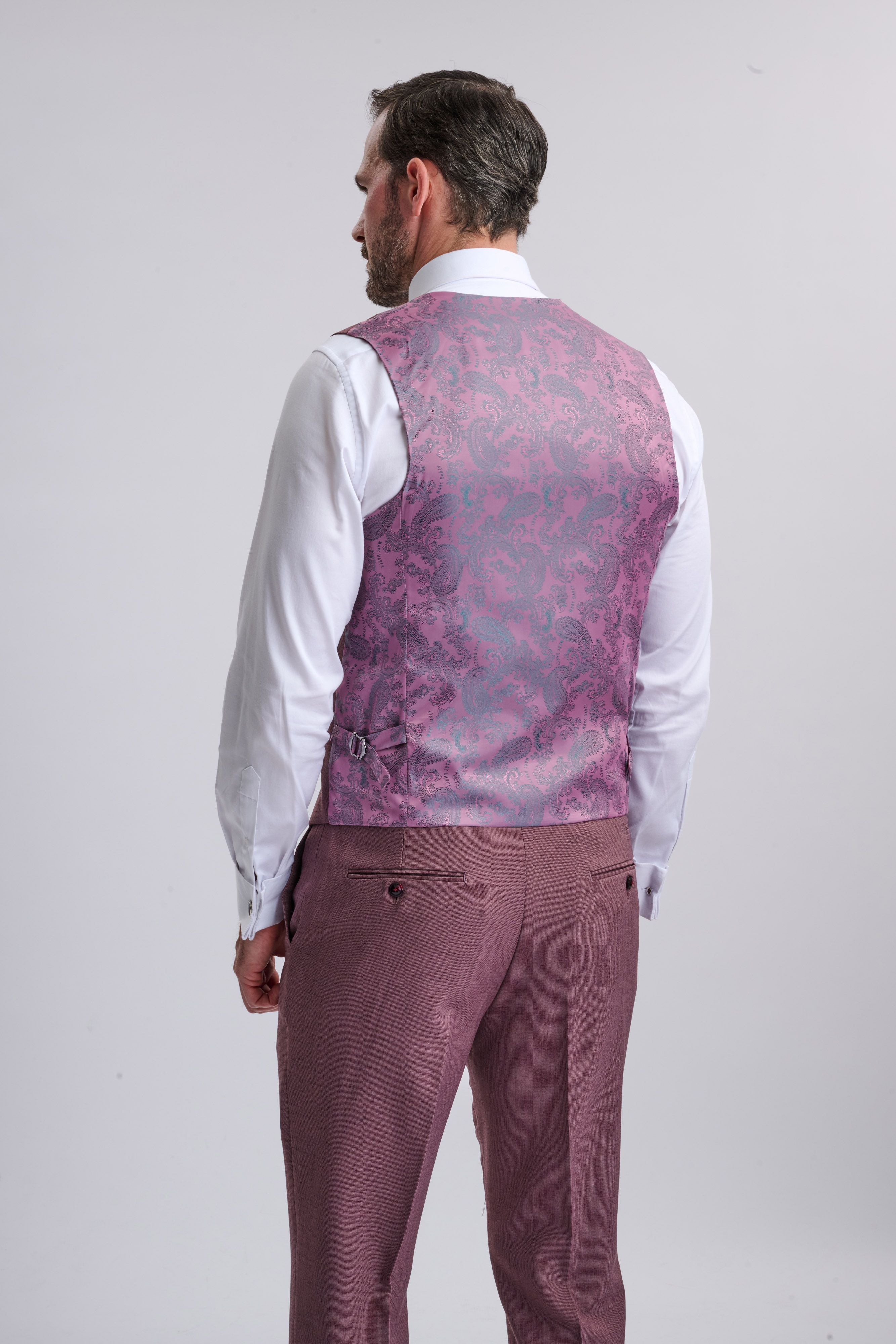 Monty - Mauve Three Piece Suit
