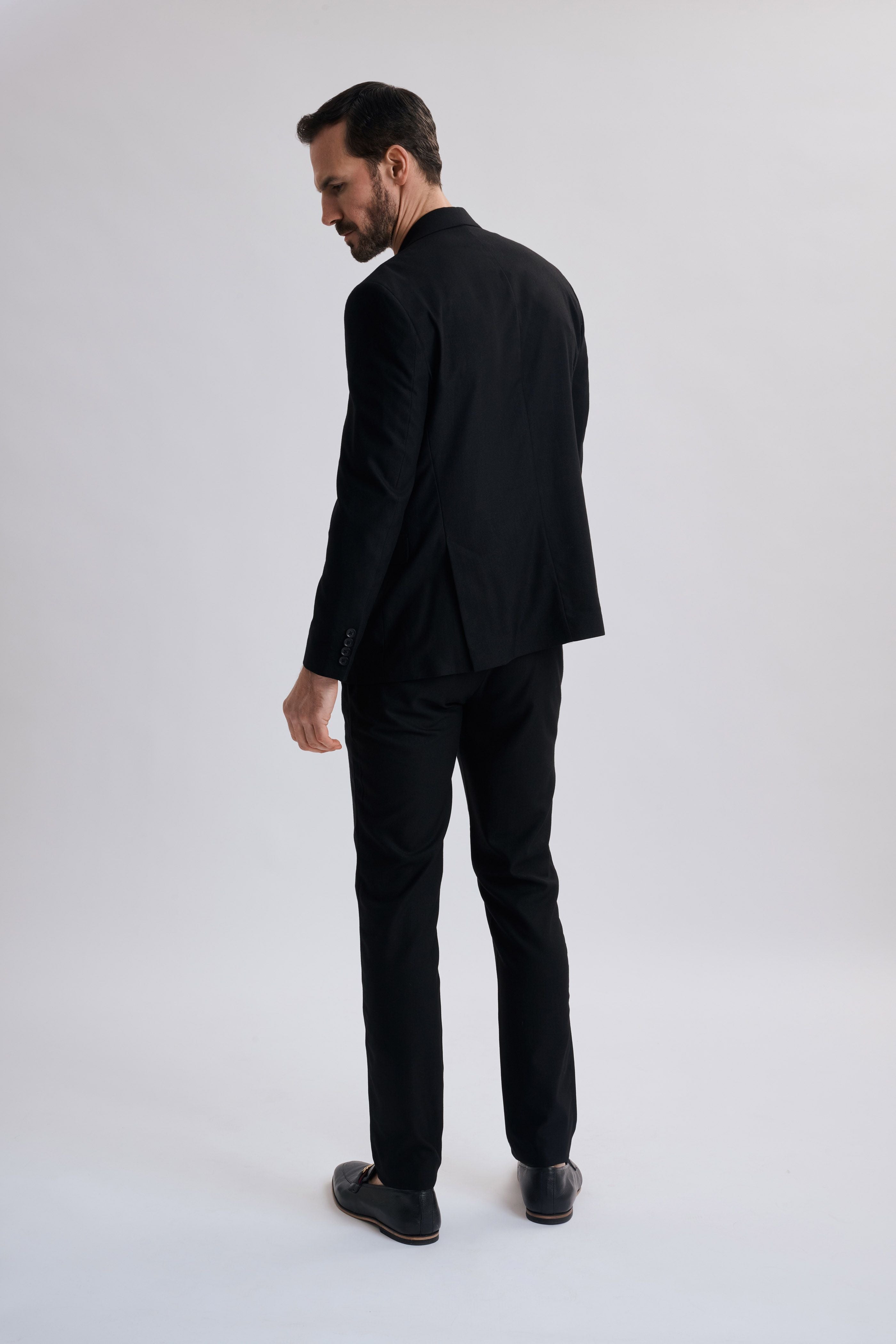 Dario Black Two Piece Suit