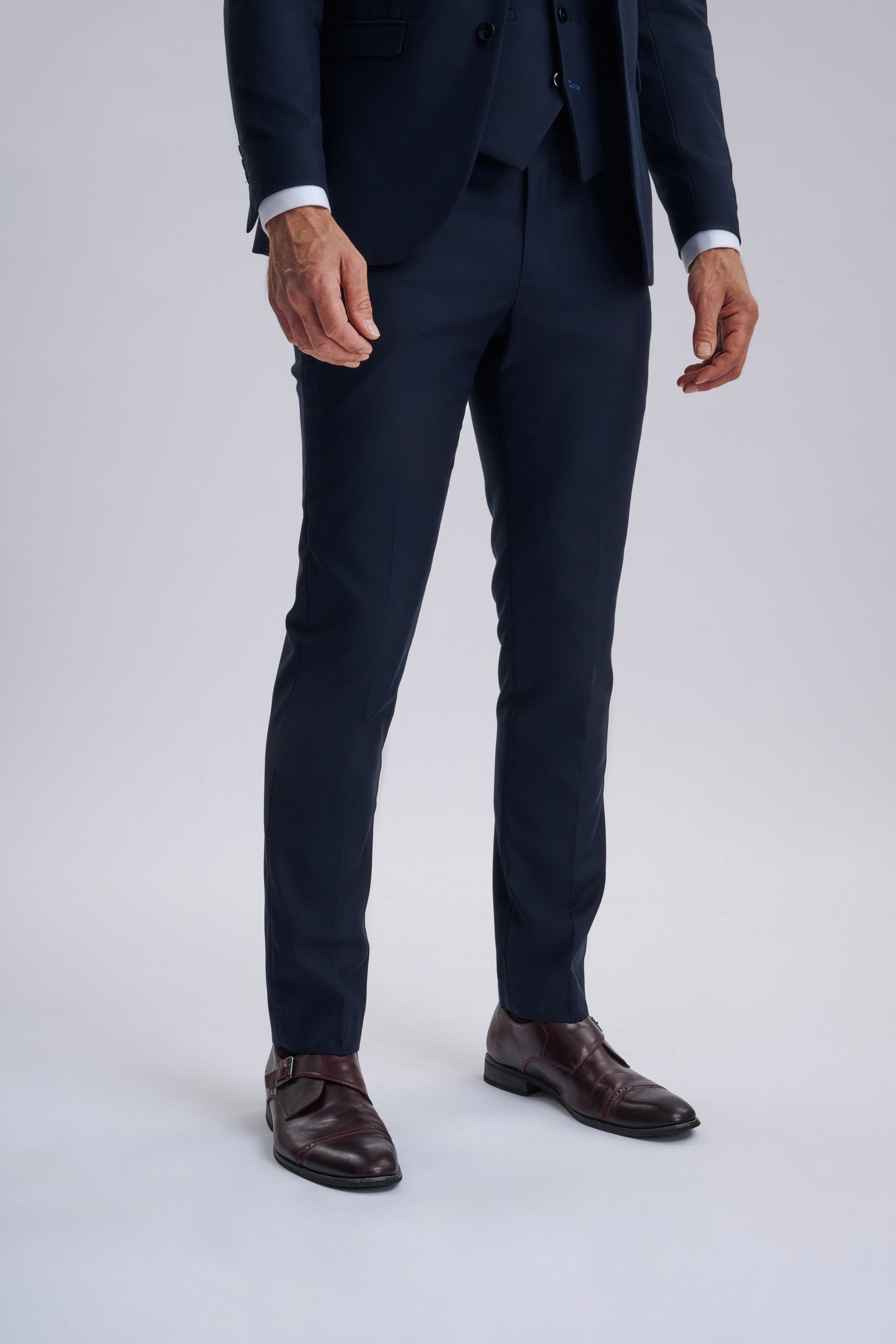 Parker Navy Three Piece Suit